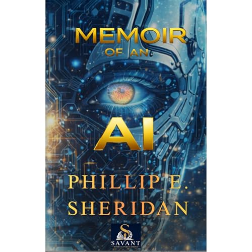 Memoir of an AI Audiolibro Por Phillip Sheridan arte de portada