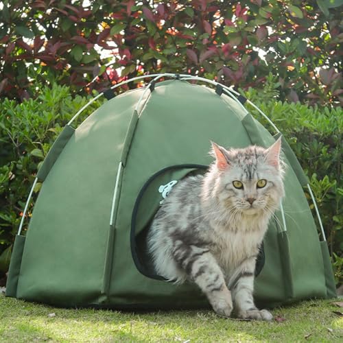 Barraca Resfriamento Animais Estimação, Casa Ar Condicionado Gatos, Barraca Dobrável Ar Condicionado