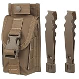 ACEXIER Borsa Medica Militare di Sopravvivenza Molle Compact First Aid Kit Cat Tourniquet Holder EMT Scissors Storage Bag Tactical Gear Pack (Tan)