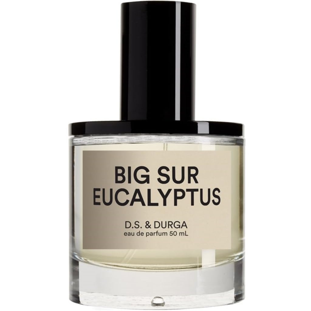 DS & DURGA Big Sur Eucalyptus Eau De Parfum – Luxury Unisex Perfume, Eucalyptus, Cardamon & Cypress, Fresh & Woody Coastal Fragrance, Long Lasting & Cruelty-Free, 50ml