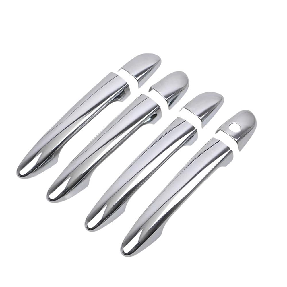 GTEEW Side Outer Door Handle for Cx-5 Cx5 2012-2022 for CX-3 CX3 2015-2022 Car Door Handle Cover Trim Sticker with Keyhole