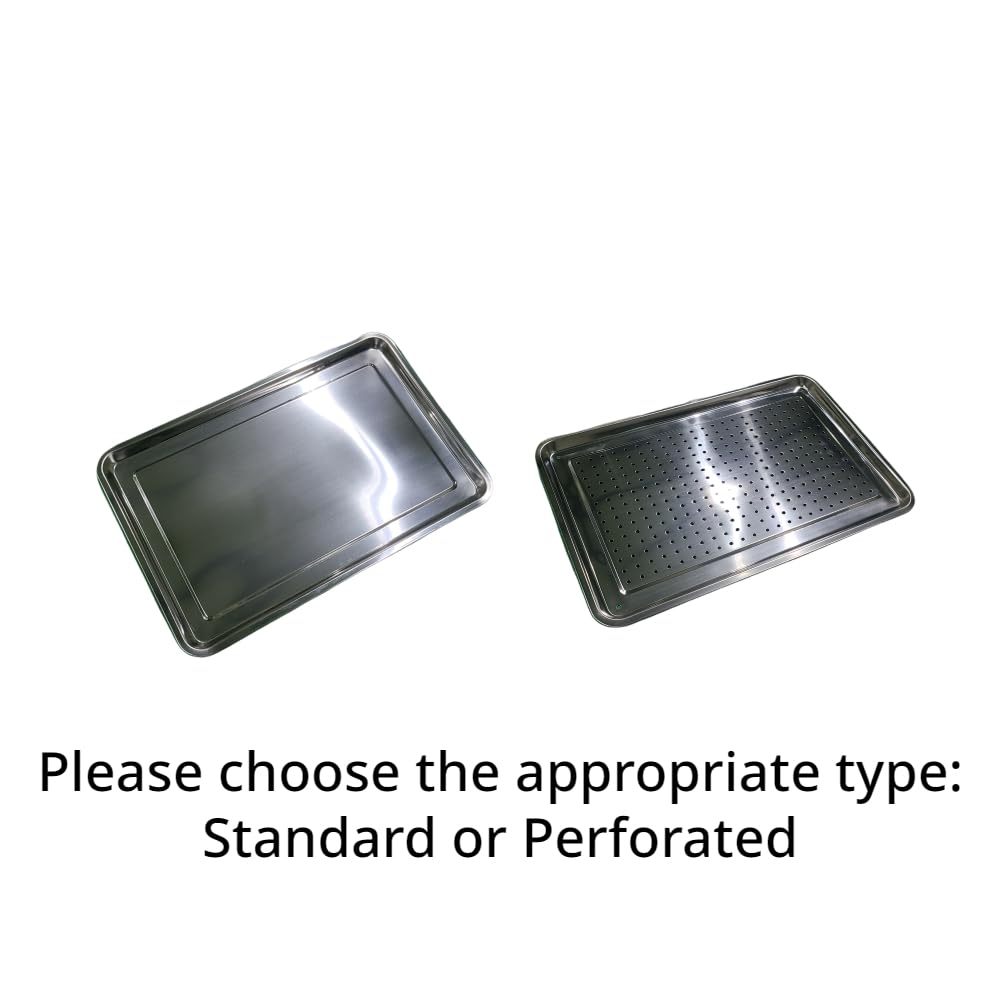 Amazon.co.jp: 高耐久大型長方形ステンレススチールトレイ - 非毒性 Amazon.co.jp: 高耐久大型長方形ステンレススチールトレイ - 非毒性