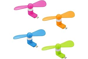 Portable Mini Cell Phone Fan for Summer 2023