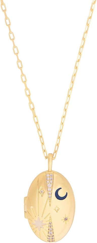 Co You Are Magic Gold Medallion Locket 