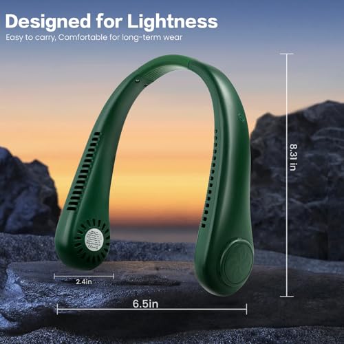 Mini ventilador portátil USB recargable con batería para uso personal en movimiento 7