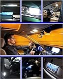 GZ5CG 36MM C5W LED Bulbs SV8.5 Festoon Bulbs 3014 36 SMD 320 Lumens for Car Interior Light Dome Light Trunk Light License Light DC 12V 24V (Pack of 2) - Image 7