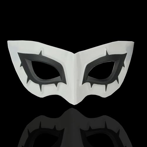 Miniatura 4 de BRIUNN GameP5 Persona 5 - Máscara de cosplay de personajes de anime japonés máscara de ojos para disfraz de bola de Halloween