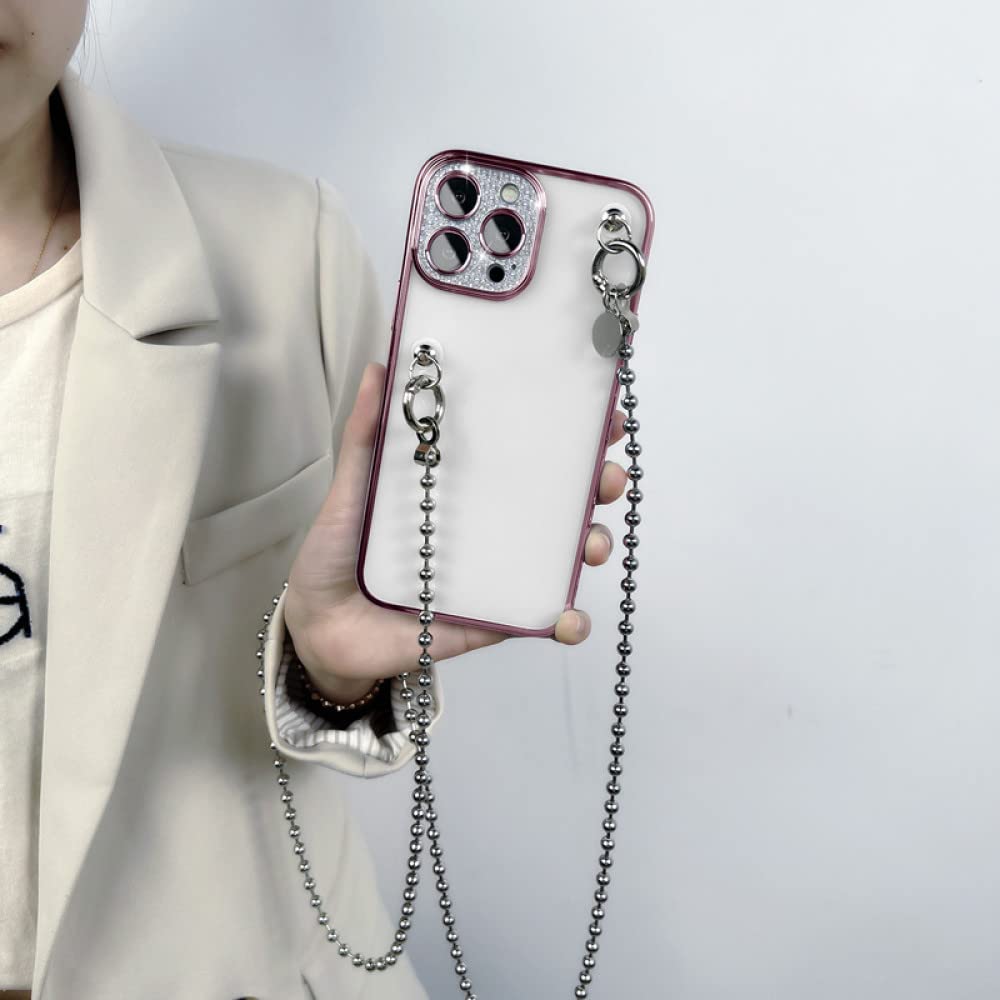 Protection rose transparent iPhone 13 Pro pour le quotidien - 5