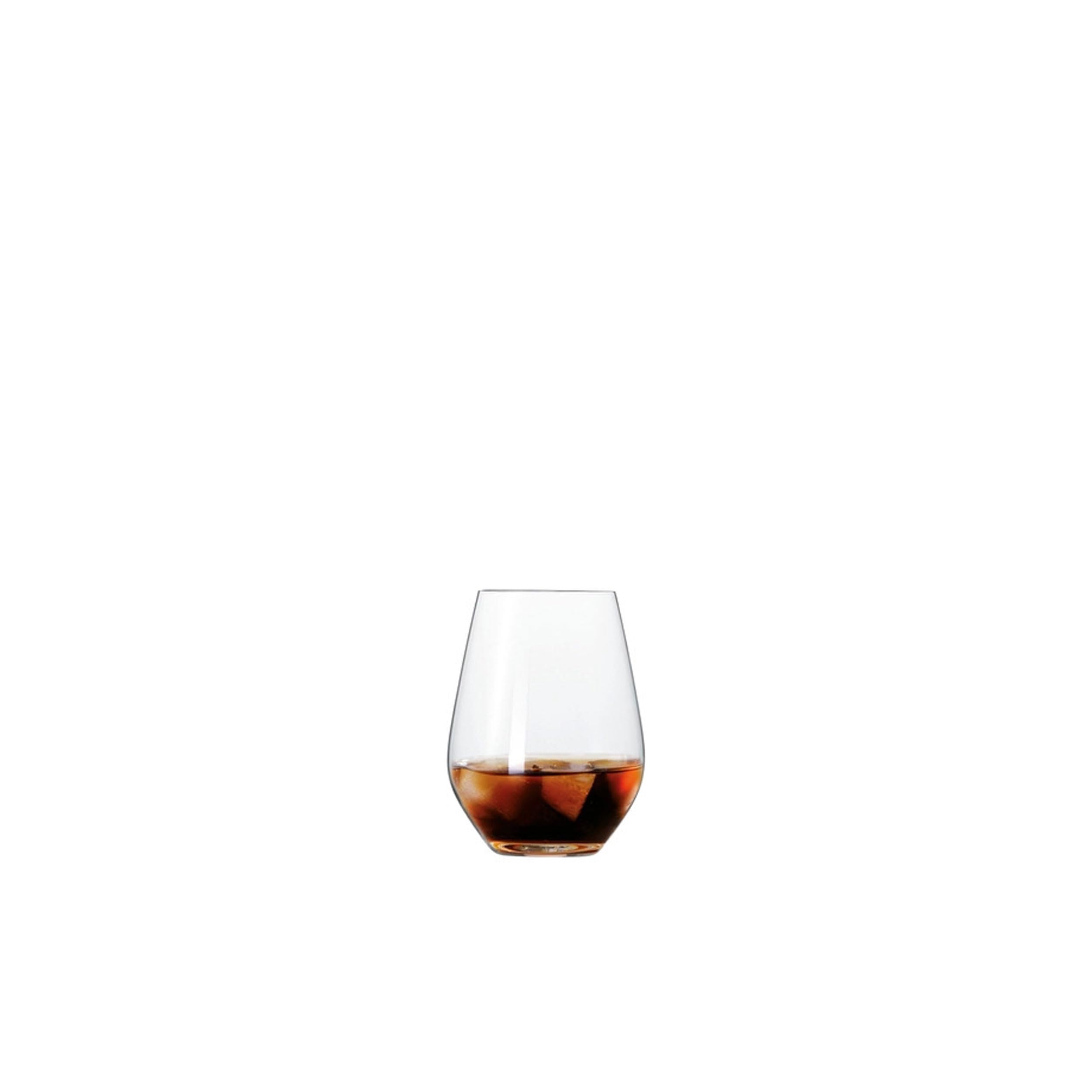 Spiegelau 6-częściowy zestaw uniwersalnych kubków, szklanki do napojów bezalkoholowych, szkło kryształowe, 460 ml, Authentis, 4800291, przezroczyste