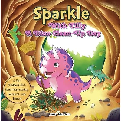 Sparkle With Tilly: A Dino Clean-Up Day