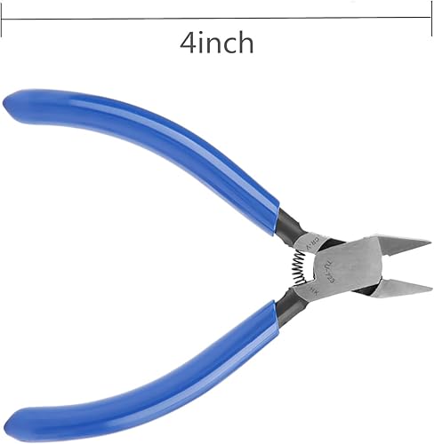 Miniatura 3 de Mini alicates diagonales eléctricos de 39in de alta dureza cortador de descarga cortadores herramientas de corte para el hogar joyería de bricolaje