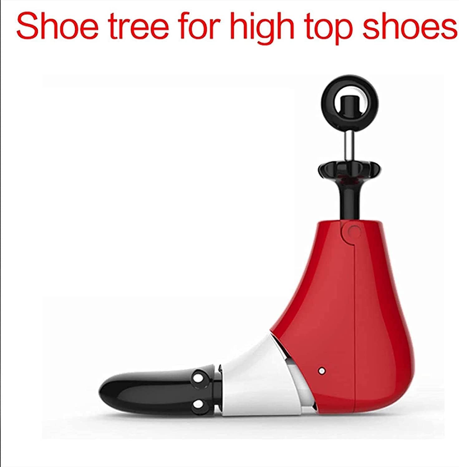 Moldeador de Zapatos, estiradores de Zapatos de plástico y Metal Árbol de Zapatos expansor con Cuerno de Zapato, Ajuste la Longitud y el Ancho de los Zapatos Ajustados (un par C)