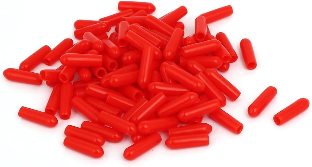 TA-VIGOR Rubberen Eindkappen – 5 Stuks, 27 Mm Binnendiameter, Zacht Vinyl, Voor Schroefdraad, Buizen En Kabels, Stof- En Hittebestendig