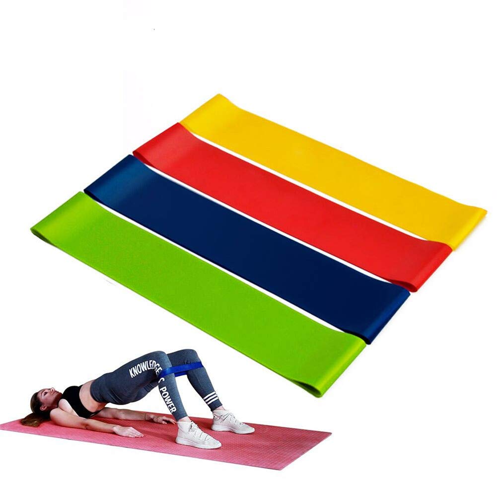 Set Fascia Elastiche Fitness - 5 Livelli Di Resistenza Per Palestra, Yoga, Crossfit