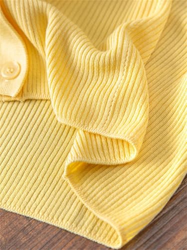 Women Cardigans Silk Blend Single Breasted V Neck Knitwear2