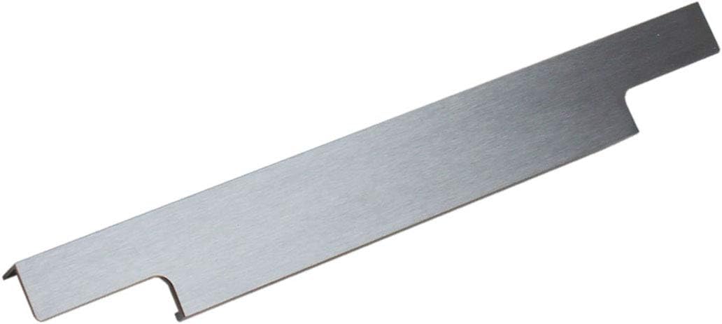 Dowell 3063 Cabinet Drawer Finger Edge Pull Handle | Handle for Kitchen, Bathroom, Living Room, Drawer, Door & Cabinet - Easy to Install & Screws Included | Length 13-3/8" - 10 Pack (Brushed Satin)