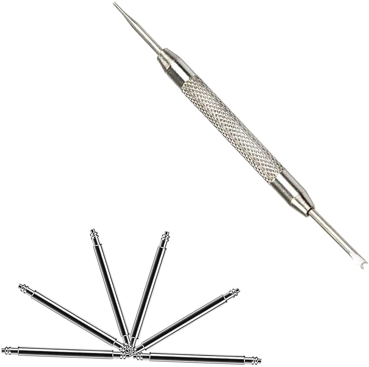 Generic Watch Repair Tools & Kits , 8-25mm Steel Watch Pin Replacements with Watch Strap Removal Tool , Great for Watch Band Replacement , Watch Repair , Jewelry Making