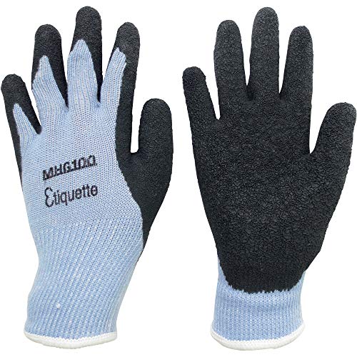 ミドリ安全 作業手袋 MHG100エチケット ハイグリップ 天然ゴム 背抜き手袋 S 1双入