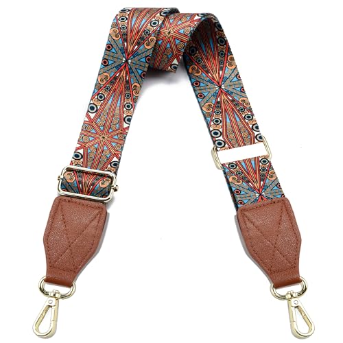 Image of LEMEDE Purse Strap Replacement Crossbody 1.5 inch Wide Shoulder Strap Adjustable Straps Handbag Strap Replacement Belts