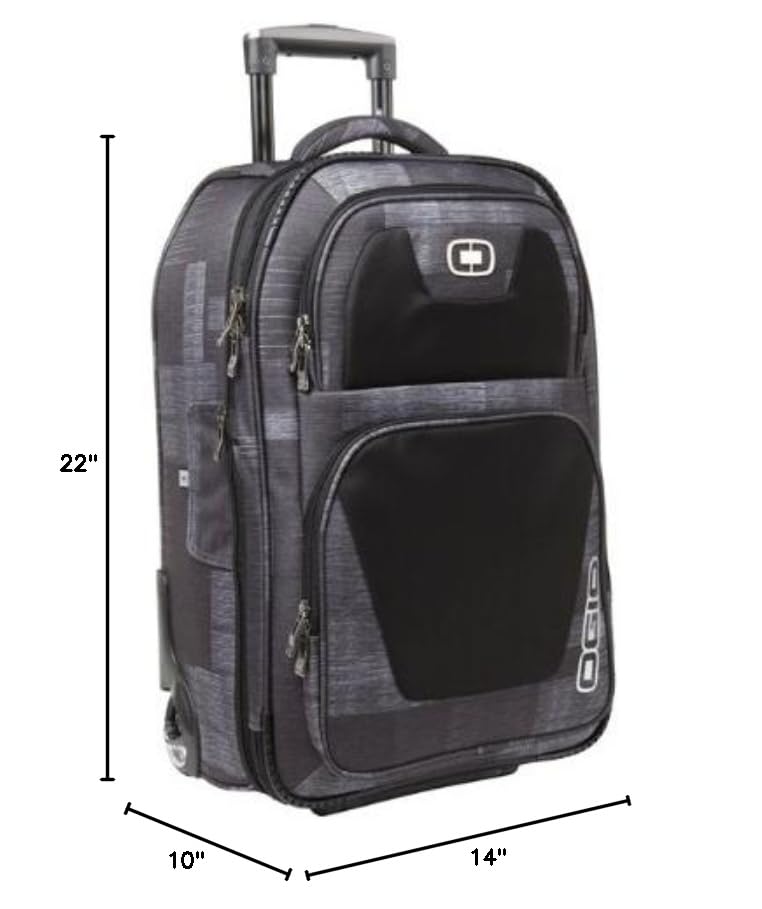 Ogio Kickstart 22" Rolling Travel Bag (Charcoal)2