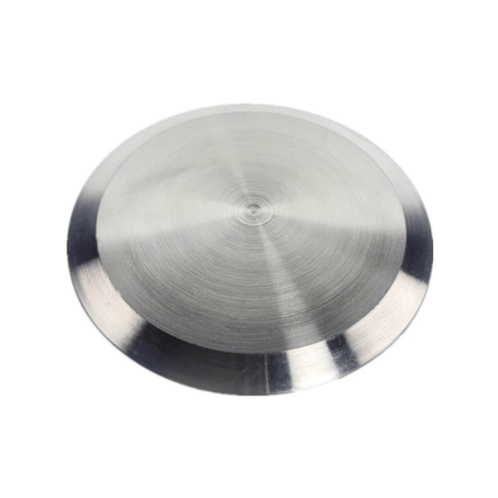Acvacv One Color Sanitary End Cap Tri Clamp Ferrule Flange, For Machinery Manufacturers Stainless Steel 304 Pipe Fittings(50.5Mm)
