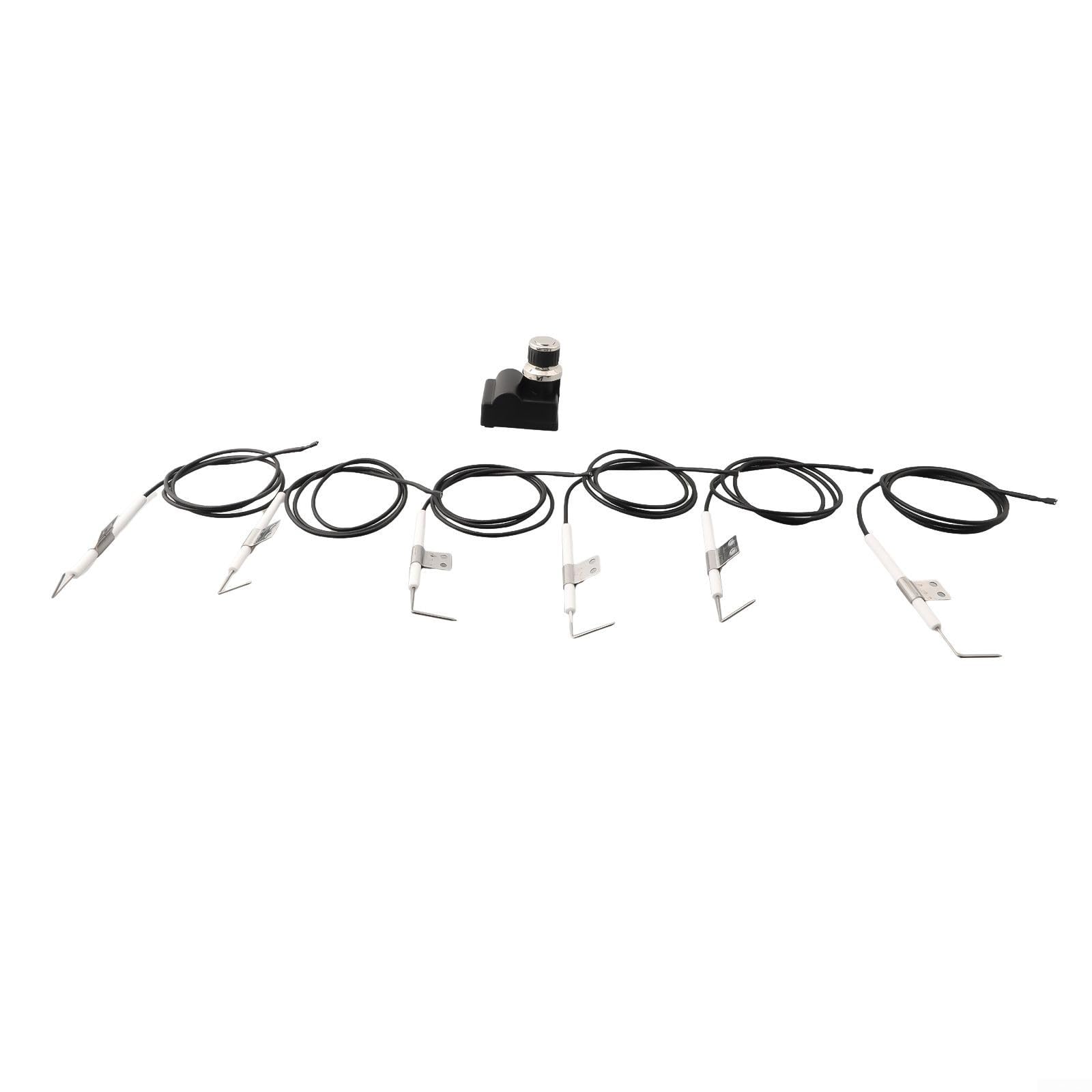 Kit di accensione griglia a 5 uscite per Nexgrill 720-0830H 720-0830D, pulsante di accensione per barbecue con filo