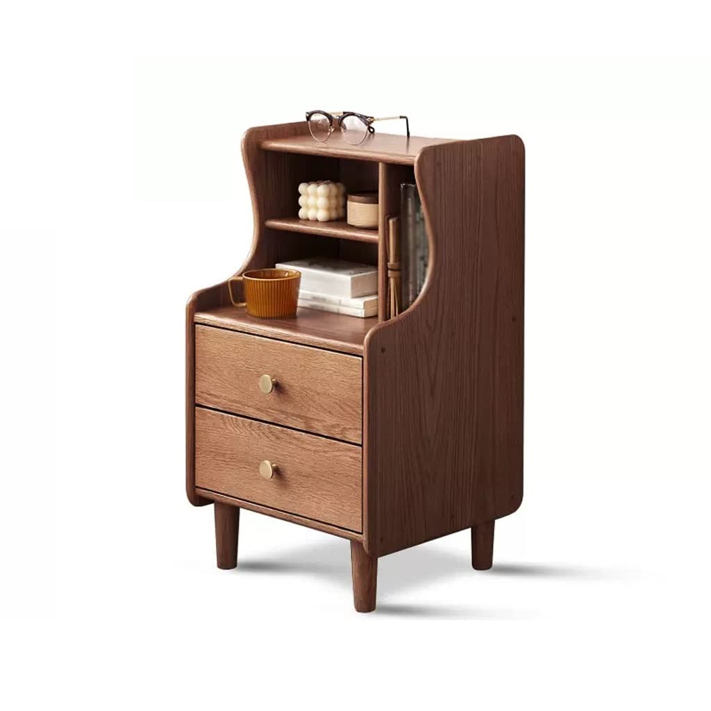 BHGFYXBS Side Tables Bedroom Modern Minimalist Bedside Table Master Bedroom Oak Bedside Locker Modern Minimalist Multifunctional Storage Cabinet Bedside Tables