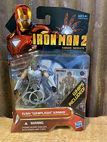 Iron Man 2 Comic Series 4 Inch Action Figure Ivan Whiplash VankoArmored Final Battle