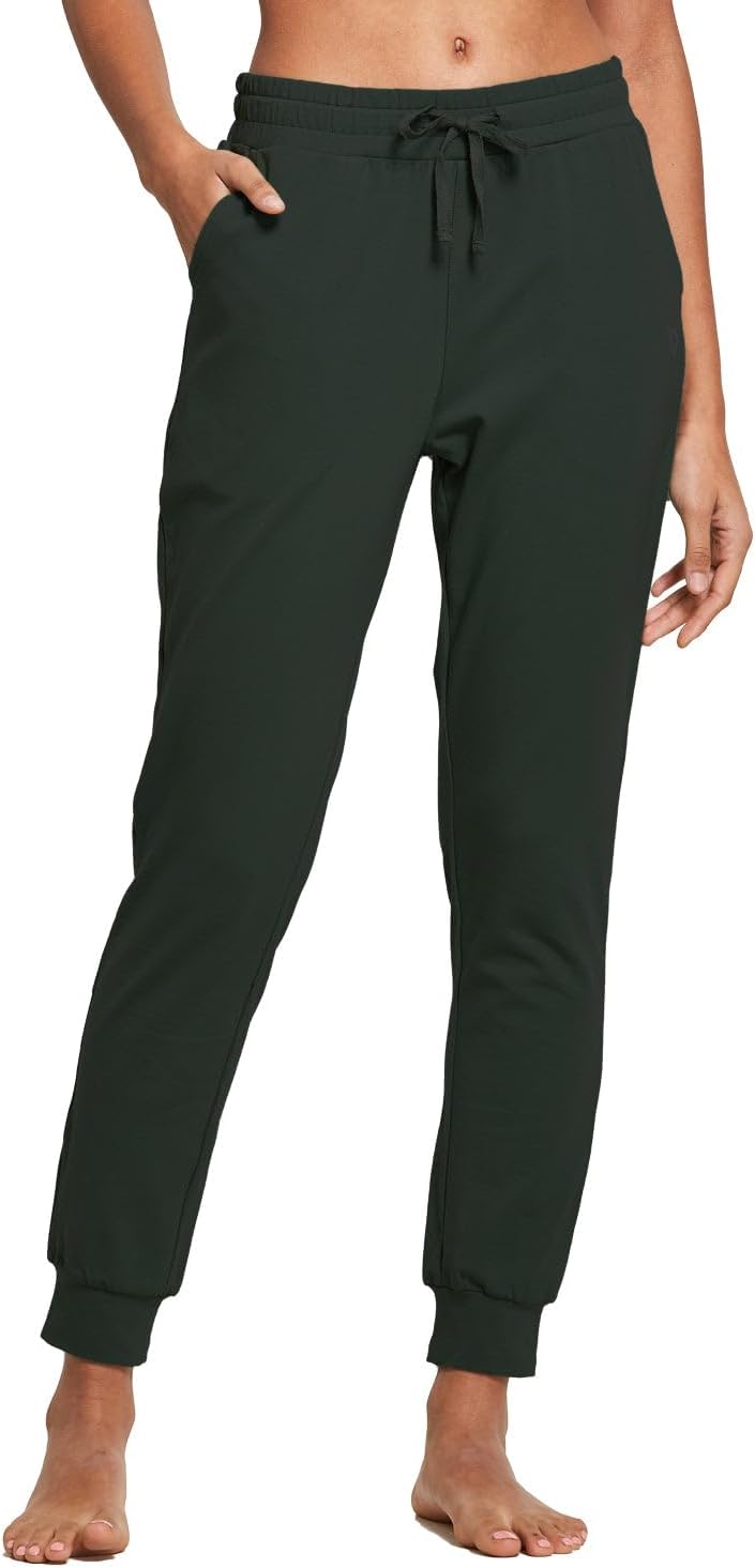 baleaf Womens Sweatpants Cotton Joggers with Pockets Lounge Sweat Pants Tapered Casual Running Workout Yoga