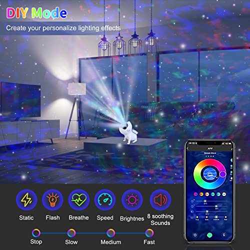 Astronaut Projector- Galaxy Projector, Star Projector For Bedroom #TOP4