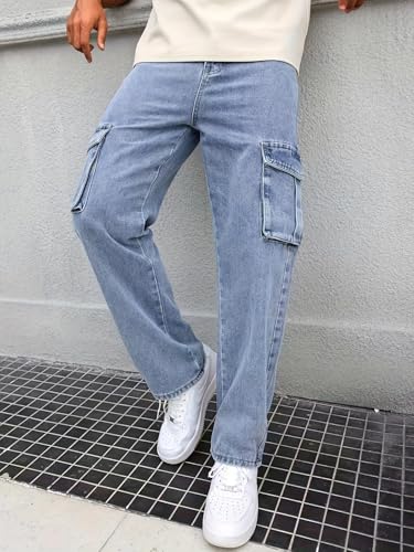 Image of ADBUCKS Men's Loose low Rise Jeans