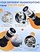 Uonol Telescope for Adults High Powered 90mm Aperture 800mm(32X-240X),Refractor Telescopes for Astronomy Beginners with AZ Mount Tripod,Phone Adapter,Carry Bag