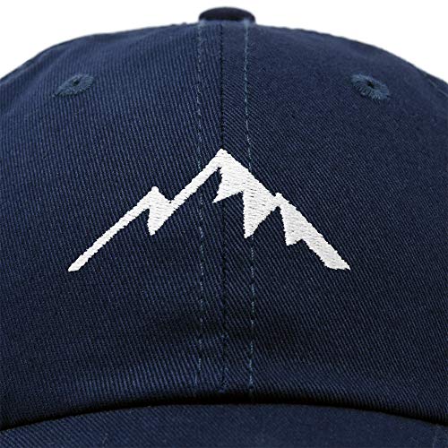 Dalix Outdoor Cap Mountain Dad Hat Hiking Trek Wilderness Ballcap In Navy Blue #TOP1