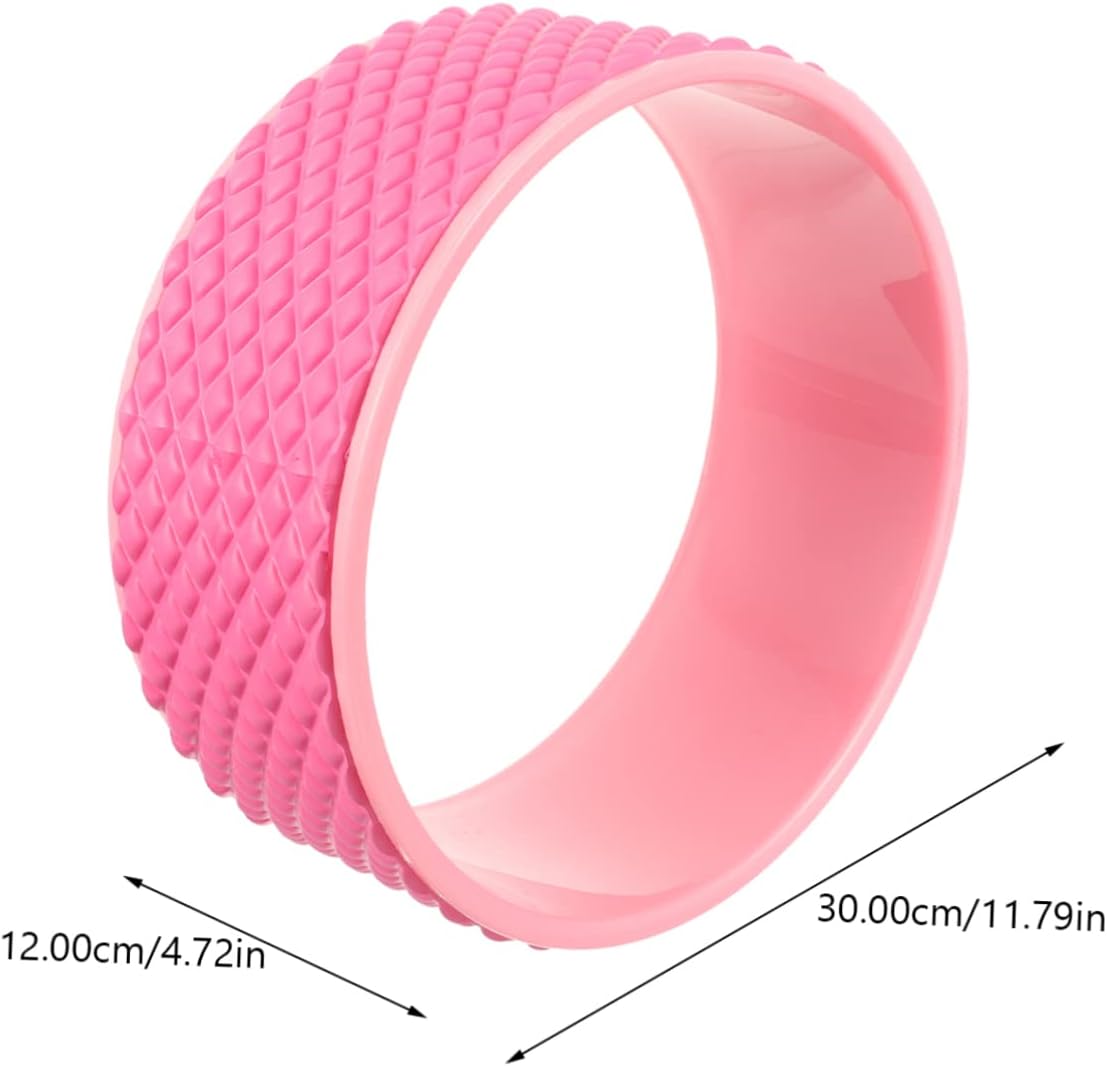 YARNOW Yoga Training Wheel Back Stretching Wheel Roller Back Roller for Stretching