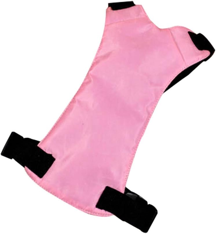 PANDA SUPERSTORE Convenient Simple Dog Car Vest Harness Pet Safety Seat Belt Pink, L