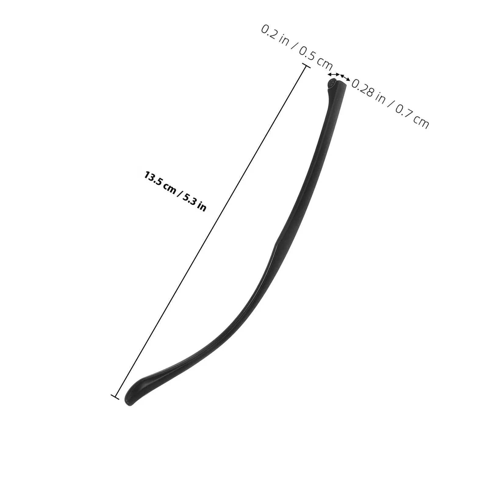 Gafas Patilla Patilla Patillas de repuesto for gafas, Material Tr, compatibilidad Universal, reparación de piernas, ajuste cómodo, sin molestias for el día a día, 1 par
