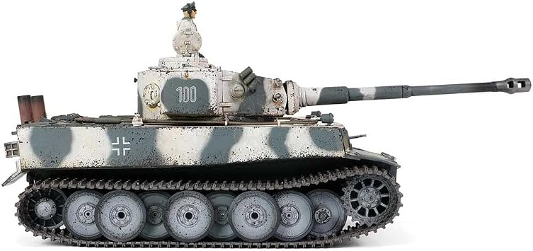 1/32 scale German Tiger I Initial Production Model (Sd.Kfz.181 PzKpfw VI) DIECAST model tank, Schwere 502, #100, Eastern Front, February 1943 (Pre-built & Painted)