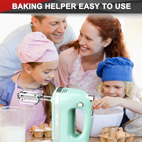 image for Lord Eagle Hand Mixer Electric 400W, 5 Speed handheld Mixer, 5 Stainle