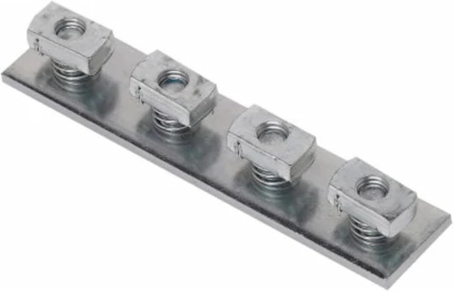 Eaton Electrical - B341PAGRN - Splice Plate, Steel, Dura Green Finish, 4-Holes, 9/6 in. Dia.-Holes, 7.25 L x 1.62 H x