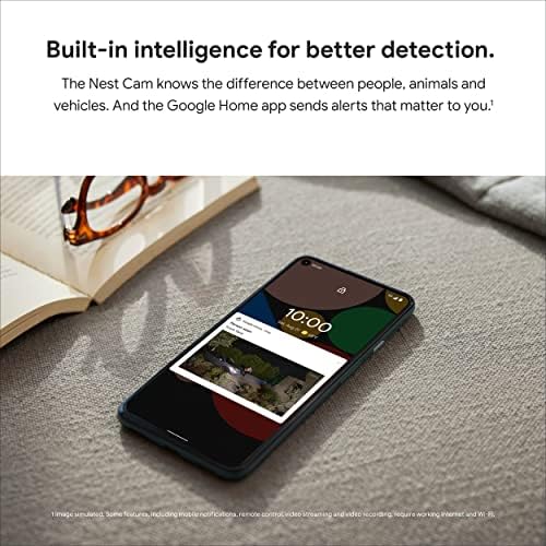 Google Nest Cam with Floodlight - Outdoor, Wired - Snow - 1-Pack — view 11