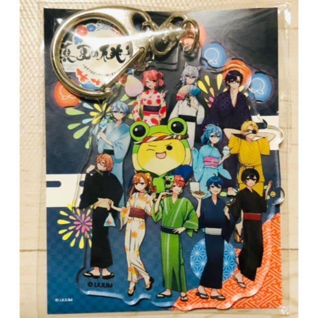 Amazon.co.jp: カラフルピーチ 真夏の桃祭り 集合アクリルキーホルダー 