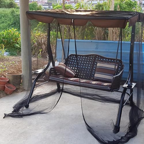 Moustiquaire balancelle terrasse filet protection maille pour banc extérieur - 7