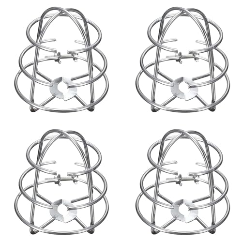 QAWIHTFURD 4X �t�@�C���[�X�v�����N���[�w�b�h�K�[�h�A�t�@�C���[�X�v�����N���[�w�b�h�v���e�N�V�����t���[���A���^�w�r�[�f���[�e�B�[�N���[�����b�L�A�X�v�����N���[�w�b�h�P�[�W