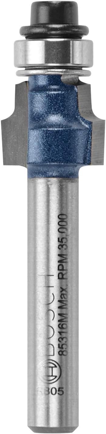 Bosch 85316MC 1/2 In. x 3/8 In. Carbide-Tipped Smooth-Edge Laminate Trim Router Bit