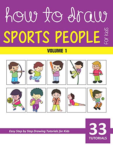 How to Draw Sports People for Kids - Volume 1