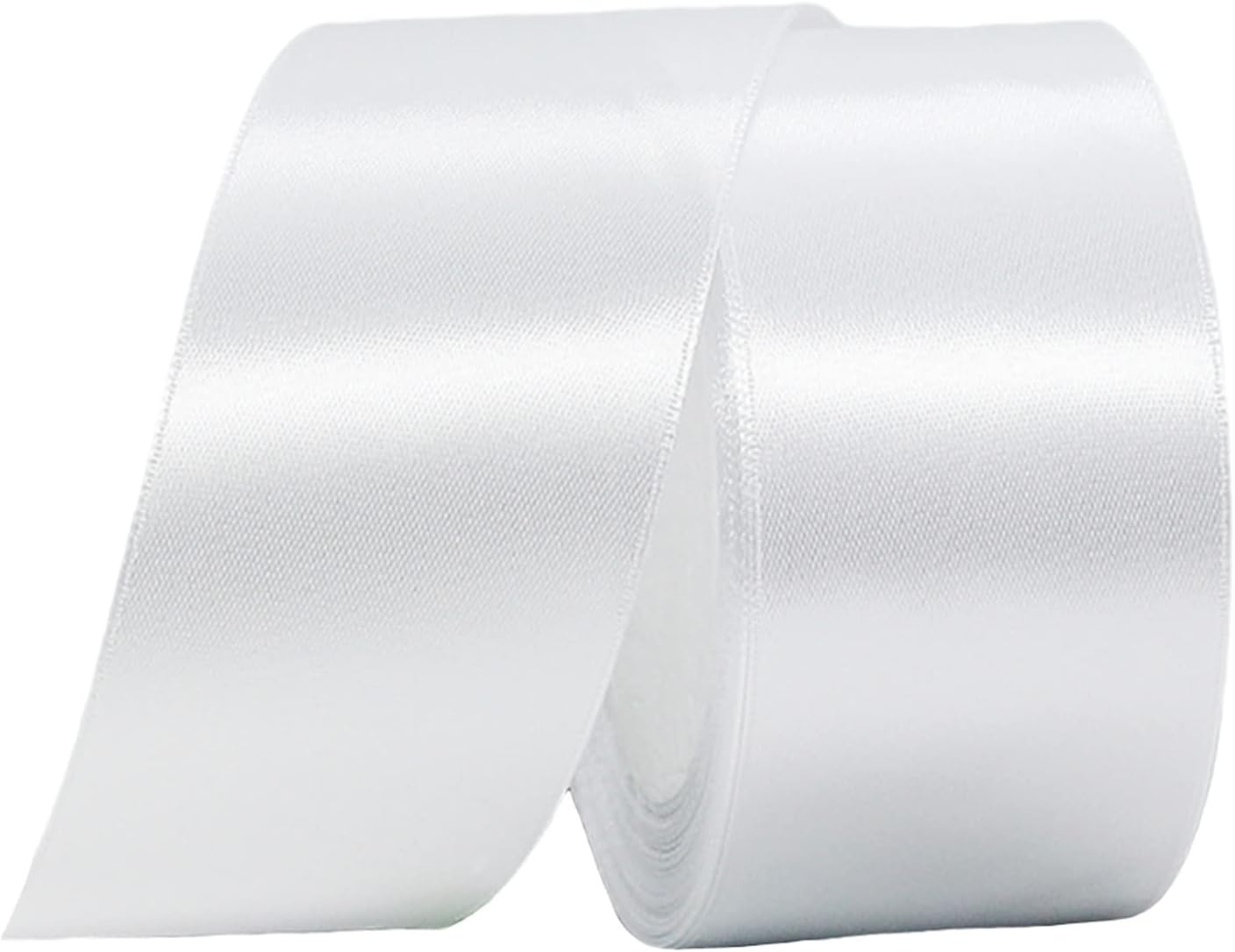 40mm Wide White Ribbon for Gift Wrapping,Wedding Car Ribbon 1.5Inch ...