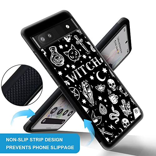 Djsok Compatible With Google Pixel 7A Case,Witch For Girl Men Drop Protection Pattern With Soft Tpu Bumper Case For Google Pixel 7A #TOP2