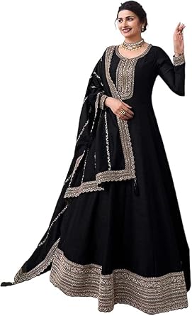 Nimbark Indian Pakistani Womens Special wedding/Reception wear Long Beautiful Gown dress Salwar Kameez Anarkali Suit