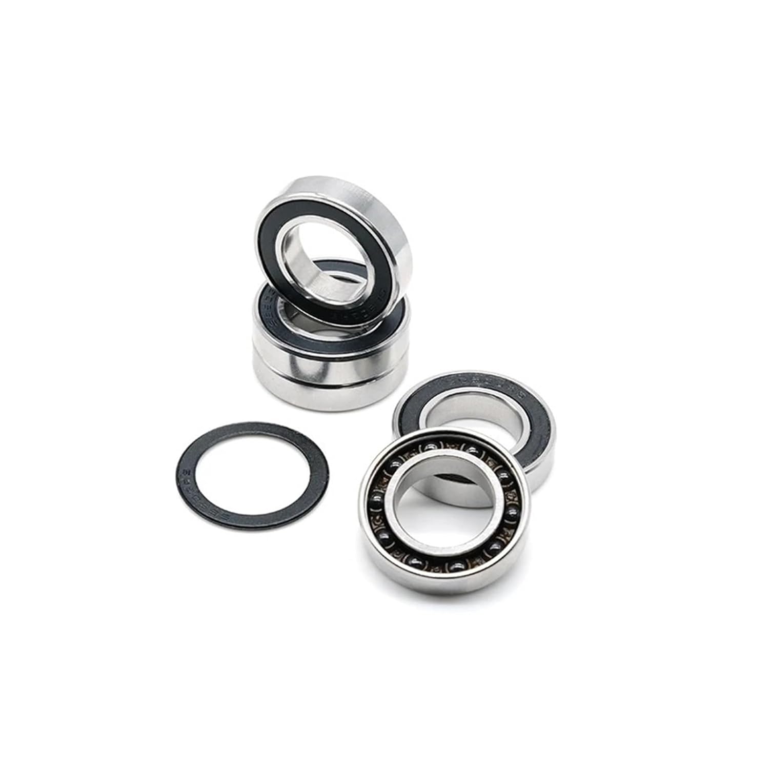 Fit for Choossing 6903 Hybrid Ceramic Bearing ABEC-9 Bicycle Bottom Brackets Spares 6903RS Si3N4 Ball Bearings(6201RS CB 12x32x10)