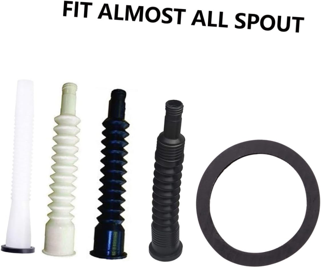 3pcs Durable Rubber Gas Tank Nozzle Gaskets Easy to Install Compatible with Gas Tank Parts Long-Lasting Sealing Rings for Efficient Transfer